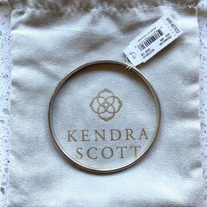 Kendra Scott Tapered Bangle Antique Silver